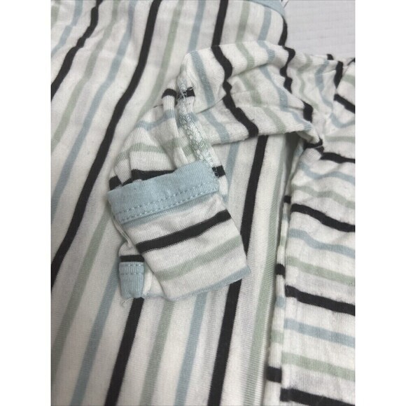 Kickee Pants Bamboo Pajama Bundle Newborn Layette Swaddle Blanket Sleep - Picture 4 of 7